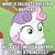 Size: 500x500 | Tagged: safe, edit, edited screencap, screencap, sweetie belle, twilight sparkle, alicorn, pony, fallout equestria, g4, ponyville confidential, female, mare, meme, solo, sudden clarity sweetie belle, twilight sparkle (alicorn)