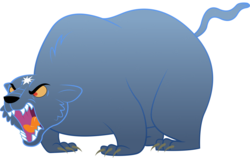 Size: 10074x6351 | Tagged: safe, artist:silentmatten, bear, ursa, ursa minor, g4, absurd resolution, female, simple background, solo, transparent background, vector