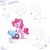 Size: 2000x2000 | Tagged: safe, artist:ifthemainecoon, pinkie pie, g4, female, first you draw a circle, party cannon, solo, tutorial