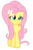 Size: 1280x1949 | Tagged: safe, artist:php50, fluttershy, hybrid, original species, pegasus, pony, human head pony, equestria girls, g4, adoracreepy, creepy, cursed, cute, face swap, female, floppy ears, frown, hair ornament, looking up, mare, my horse prince, sad, shy, simple background, solo, transparent background, vector, what has magic done, what has science done