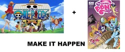 Size: 2001x841 | Tagged: safe, idw, g4, comic, exploitable meme, make it happen, meme, one piece, op is a duck, pirate