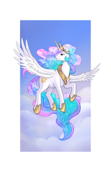 Size: 1024x1583 | Tagged: dead source, safe, artist:lemondevil, princess celestia, g4, female, solo