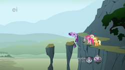 Size: 1920x1080 | Tagged: safe, screencap, applejack, fluttershy, pinkie pie, spike, twilight sparkle, g4, animation error