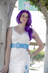 Size: 2304x3456 | Tagged: safe, artist:canhardlyfly, rarity, human, g4, anime expo, anime expo 2013, cosplay, glasses, irl, irl human, photo, solo
