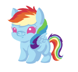 Size: 526x484 | Tagged: safe, artist:twiddledittle, rainbow dash, g4, female, solo