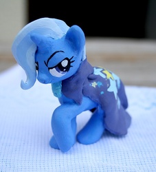 Size: 545x600 | Tagged: safe, artist:yulyeen, trixie, pony, unicorn, g4, female, irl, mare, photo, sculpture, solo