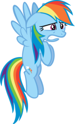 Size: 3856x6364 | Tagged: safe, artist:feitaru, rainbow dash, g4, absurd resolution, female, simple background, solo, sonic rainboom, transparent background, vector