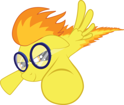 Size: 2555x2167 | Tagged: safe, artist:titanrising01, spitfire, pegasus, pony, g4, female, goggles, mare, simple background, solo, transparent background