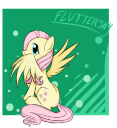 Size: 1100x1200 | Tagged: safe, artist:natsu714, fluttershy, g4, female, solo, text