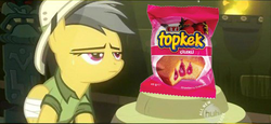 Size: 500x230 | Tagged: safe, edit, screencap, daring do, g4, topkek, turkish