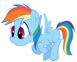 Size: 4339x3513 | Tagged: safe, artist:dentist73548, artist:sibsy, rainbow dash, g4, female, filly, filly rainbow dash, high res, simple background, solo, transparent background, vector