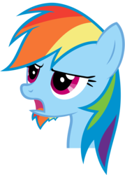 Size: 5000x7000 | Tagged: safe, artist:anxet, rainbow dash, g4, absurd resolution, beard, facial hair, female, simple background, solo, transparent background, vector