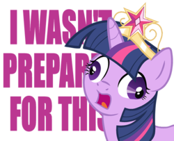 Size: 500x405 | Tagged: safe, twilight sparkle, alicorn, pony, g4, crown, derp, female, mare, simple background, solo, transparent background, twilight sparkle (alicorn)
