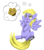 Size: 576x648 | Tagged: safe, artist:beefcrow, derpy hooves, pegasus, pony, g4, female, mare, muffin, solo