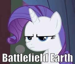 Size: 242x208 | Tagged: safe, edit, edited screencap, screencap, rarity, pony, unicorn, g4, battlefield earth, dialogue, female, image macro, john travolta, solo