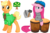 Size: 1095x730 | Tagged: safe, artist:crowmagnon, applejack, pinkie pie, g4, alternate universe, clothes