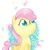 Size: 1000x1000 | Tagged: safe, artist:chiweee, fluttershy, g4, female, filly, solo
