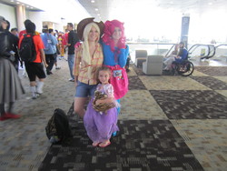 Size: 2592x1944 | Tagged: safe, applejack, pinkie pie, human, g4, cosplay, irl, irl human, photo