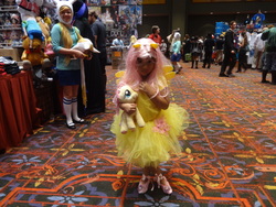 Size: 4608x3456 | Tagged: safe, fluttershy, human, g4, aurora, cosplay, irl, irl human, photo, plushie