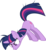 Size: 7498x8169 | Tagged: safe, artist:kishmond, twilight sparkle, pony, unicorn, g4, lesson zero, my little pony: friendship is magic, .ai available, absurd resolution, female, mare, simple background, solo, transparent background, unicorn twilight, vector