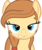 Size: 663x794 | Tagged: safe, edit, edited screencap, screencap, oc, oc only, oc:cream heart, earth pony, pony, g4, female, mare, not a vector, simple background, solo, teeth, transparent background