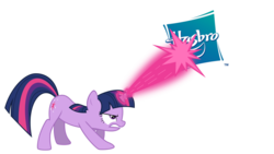 Size: 1024x576 | Tagged: safe, artist:kwark85, artist:starshinecelestalis, twilight sparkle, pony, unicorn, g4, blast, drama, drama queen, female, hasbro, irony, magic, magic blast, mare, simple background, solo, the duck goes kwark, transparent background, unicorn twilight