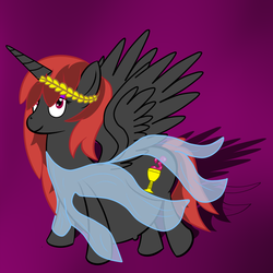 Size: 894x894 | Tagged: safe, artist:noravoracious, oc, oc only, alicorn, pony, alicorn oc, solo