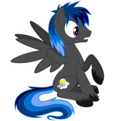 Size: 6000x6000 | Tagged: safe, artist:gitzomailru, oc, oc only, pegasus, pony, absurd resolution, male, simple background, solo, stallion, transparent background, unshorn fetlocks, vector