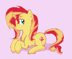 Size: 600x500 | Tagged: safe, artist:psuliem, sunset shimmer, pony, unicorn, g4, female, solo