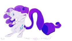 Size: 1280x731 | Tagged: safe, artist:small--apple, rarity, g4, female, solo