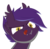 Size: 907x880 | Tagged: safe, artist:equestria-prevails, oc, oc only, oc:midnight blossom, bat pony, pony, bueno, cute, cute little fangs, licking lips, rapeface, simple background, solo, tongue out, transparent background