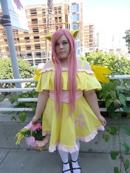 Size: 3240x4320 | Tagged: safe, artist:redjanuary, fluttershy, human, g4, anime expo, cosplay, irl, irl human, photo, solo