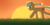 Size: 1264x632 | Tagged: safe, artist:abstract-spectrum, applejack, g4, female, grass, running, solo, sunset