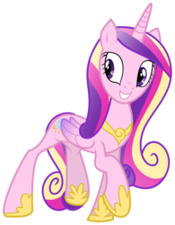 Size: 789x1012 | Tagged: dead source, safe, artist:dentist73548-floozy, princess cadance, alicorn, pony, g4, games ponies play, concave belly, female, folded wings, hoof shoes, mare, simple background, slender, smiling, solo, thin, transparent background, vector, wings