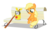 Size: 2112x1320 | Tagged: safe, artist:necr0manc3r, applejack, earth pony, pony, g4, bench, bindle, cute, female, filly, filly applejack, freckles, jackabetes, origins, simple background, solo, transparent background, younger