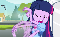 Size: 866x538 | Tagged: safe, screencap, twilight sparkle, equestria girls, g4, my little pony equestria girls, female, great moments in animation, motion blur, solo