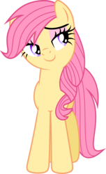 Size: 3000x4921 | Tagged: safe, artist:pixiepea, oc, oc only, oc:rosaline, simple background, solo, transparent background, vector