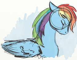 Size: 662x522 | Tagged: safe, artist:bootsa81, rainbow dash, g4, female, solo