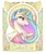 Size: 938x1123 | Tagged: safe, artist:linnpuzzle, princess celestia, alicorn, pony, g4, female, mare, modern art, nouveau, portrait, solo