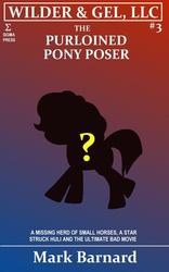 Size: 500x800 | Tagged: safe, artist:mangasama, pinkie pie, g4, book cover, silhouette