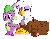 Size: 1300x1030 | Tagged: safe, artist:zonkpunch, gilda, spike, dragon, griffon, g4, animated, aside glance, blinking, blushing, bored, butt, commission, cute, dilated pupils, eye shimmer, female, frame by frame, frown, gildadorable, heart, hug, kissing, lidded eyes, looking away, looking back, looking down, male, prone, running, ship:spilda, shipping, simple background, smiling, spikabetes, straight, surprise kiss, wavy mouth, when she smiles, white background, wide eyes, wingless spike