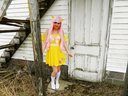 Size: 4320x3240 | Tagged: safe, artist:nofear720, fluttershy, human, g4, cosplay, irl, irl human, photo, solo