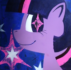 Size: 2256x2232 | Tagged: safe, artist:bagshotrow, twilight sparkle, g4, female, solo, traditional art