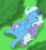 Size: 453x490 | Tagged: safe, artist:cakegun, trixie, pony, unicorn, g4, belly, cape, clothes, eyes closed, female, mare, sleeping, solo, trixie's cape