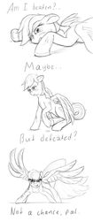 Size: 594x1419 | Tagged: safe, artist:sean mirrsen, rainbow dash, g4, sketch