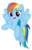 Size: 4500x7000 | Tagged: safe, artist:mrlolcats17, rainbow dash, g4, absurd resolution, female, simple background, solo, transparent background, vector