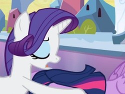 Size: 300x226 | Tagged: safe, screencap, rarity, twilight sparkle, equestria girls, g4, lowres, out of context, twilight sparkle (alicorn)