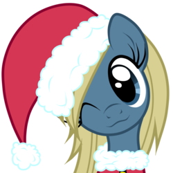 Size: 894x894 | Tagged: safe, artist:oathkeeper21, oc, oc only, christmas ponies, hat, santa hat, simple background, solo, transparent background, vector