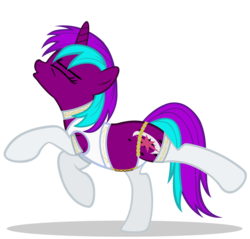 Size: 2000x1908 | Tagged: safe, artist:garrus17, oc, oc only, oc:starnight, pony, unicorn, clothes, female, mare, simple background, socks, solo, thigh highs, transparent background, vector