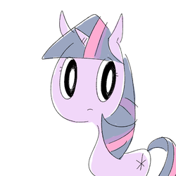 Size: 500x500 | Tagged: safe, artist:footsam, twilight sparkle, g4, female, solo